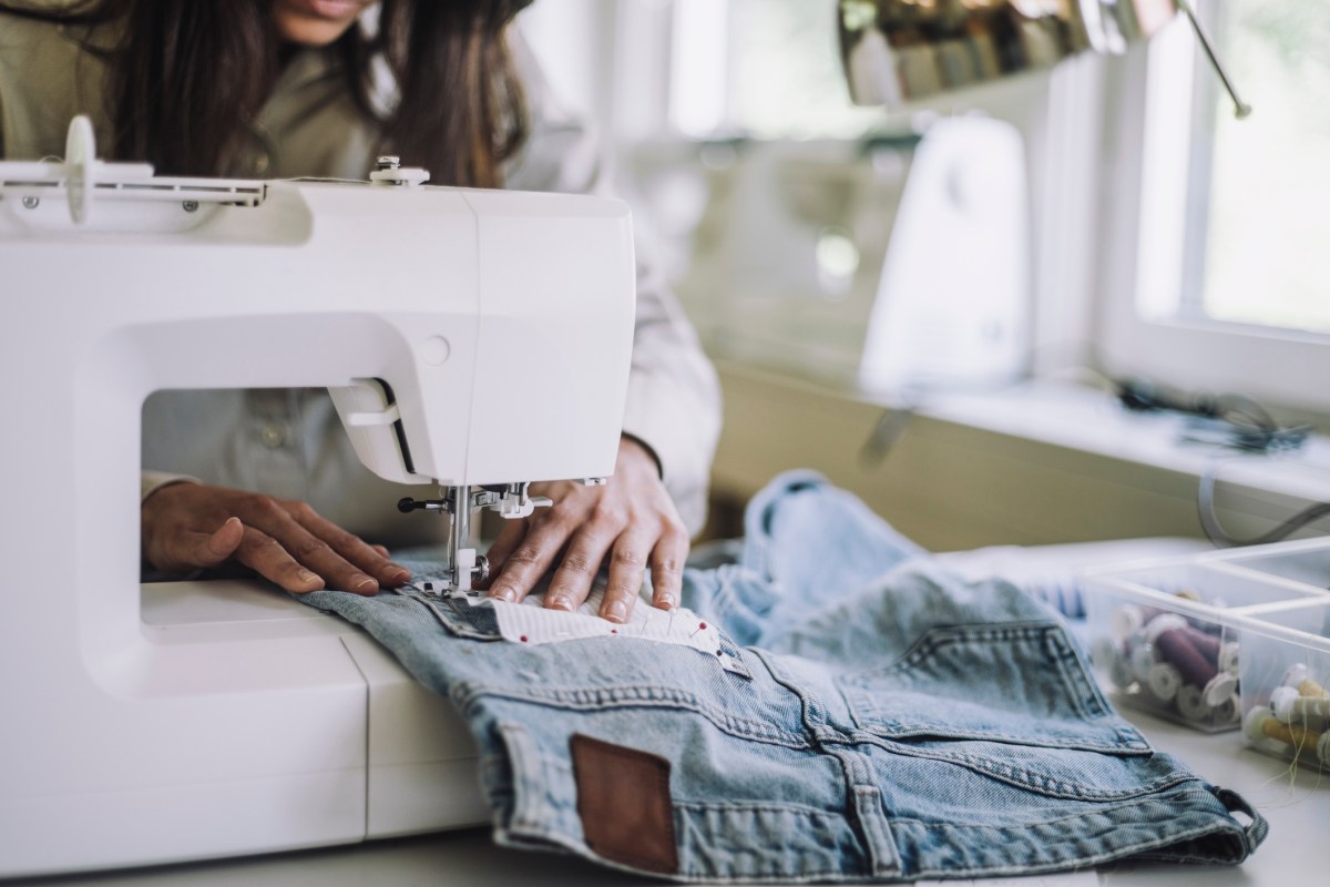 jeans nähen upcyclen