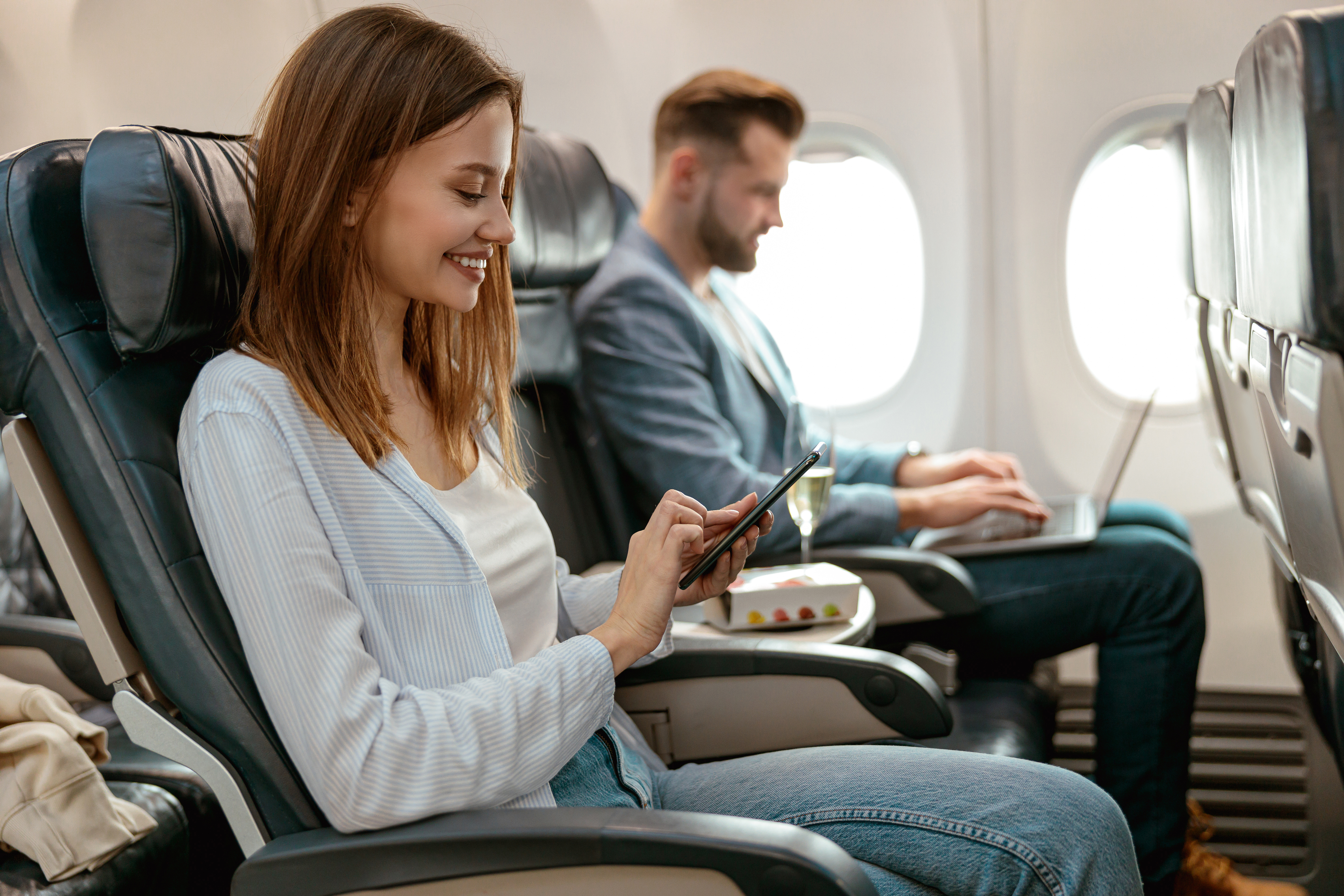All nine airlines offer you free Wi-Fi on board