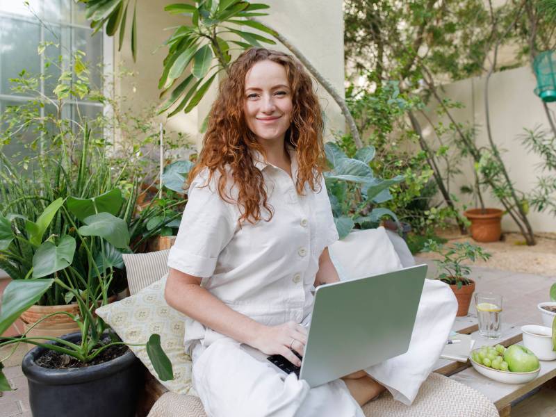 Frau Gartenarbeiten von Steuer absetzen