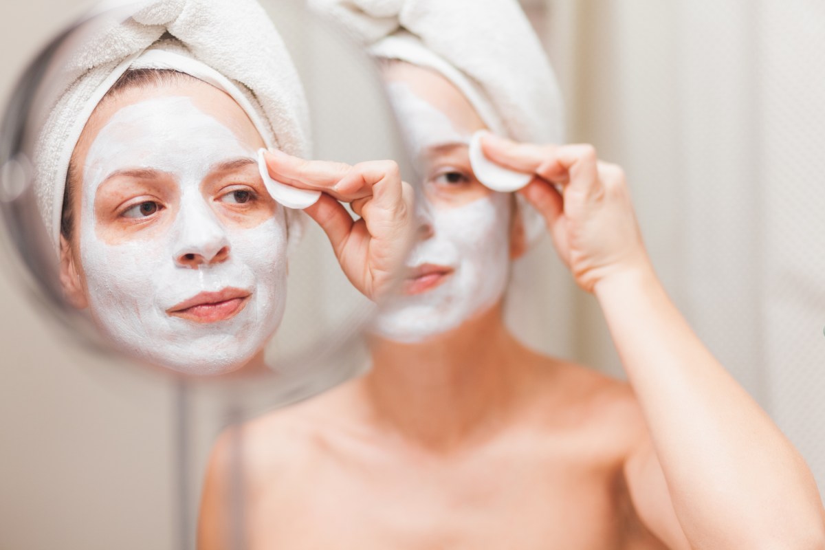 Gesichtsmaske Joghurt