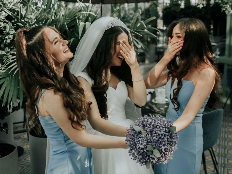 Frauen Hochzeit