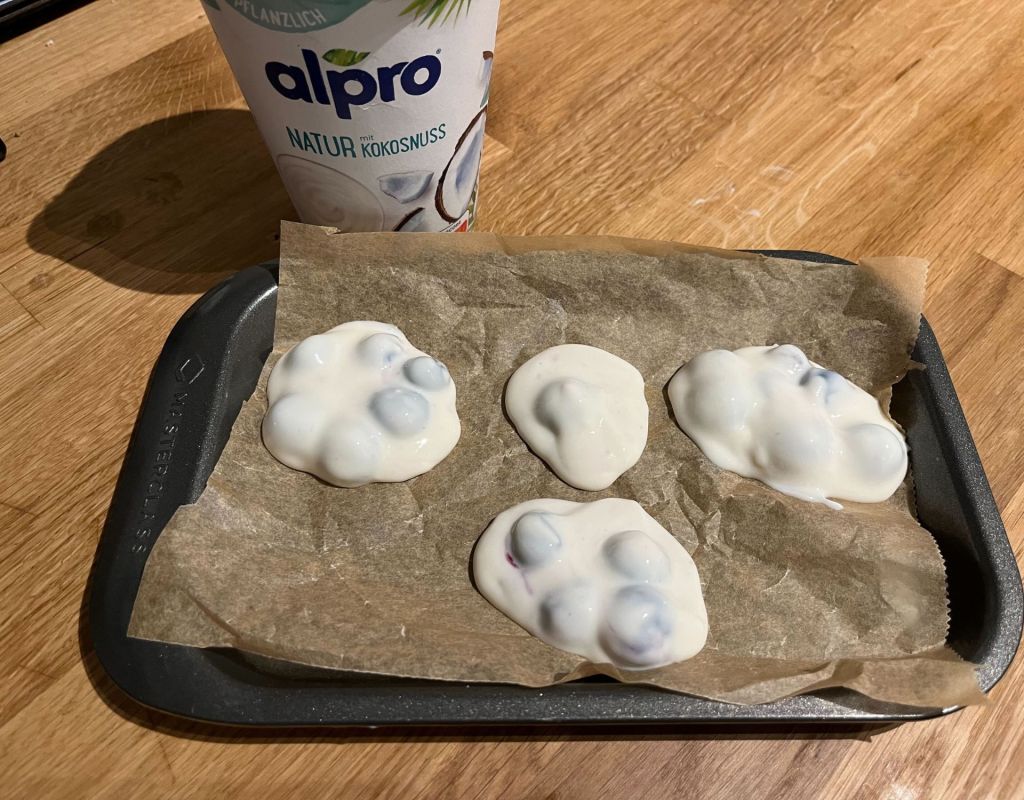 Blueberry Yoghurt Clusters Schritt 2