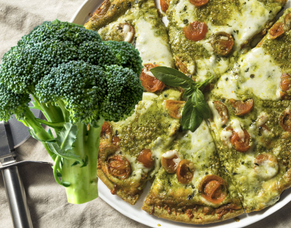 Brokkoli Pizza: Low Carb-Rezept ohne Mehl