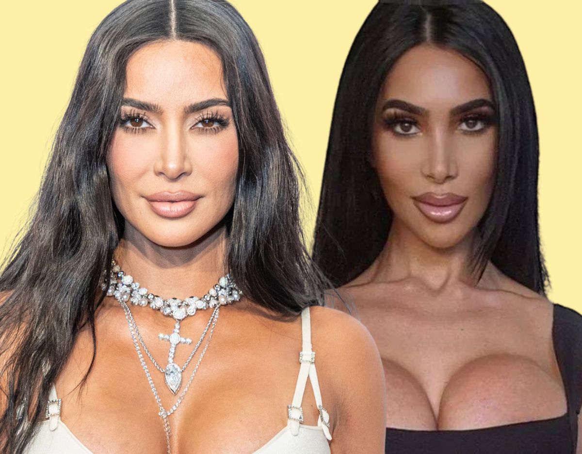 Kim Kardashian-Double Christina