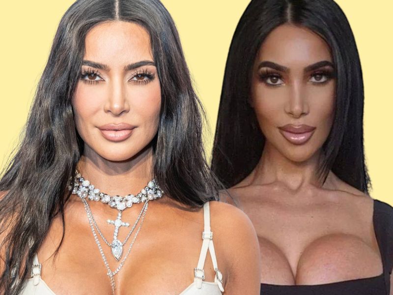 Kim Kardashian-Double Christina