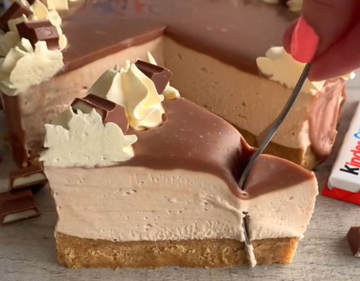 Kinder Cheesecake