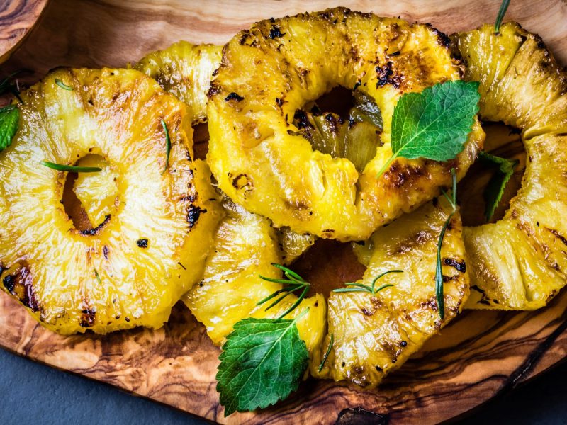 Ananas grillen