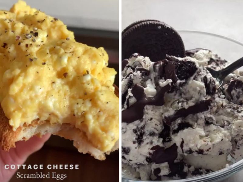 Hüttenkäse, Cottage Cheese, körniger Frischkäse: Rezepte-Ideen auf TikTok