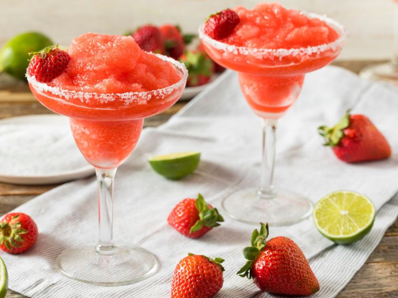 Strawberry Margarita: Alkoholfreies Rezept