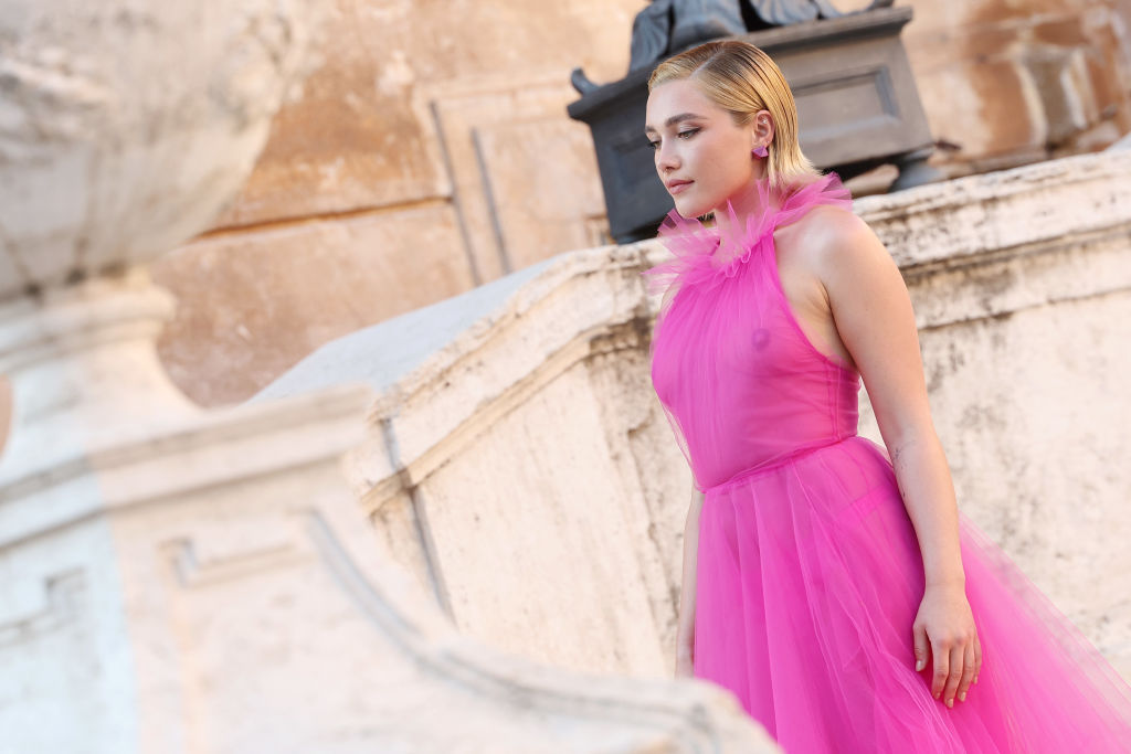 Florence Pugh in Valentino