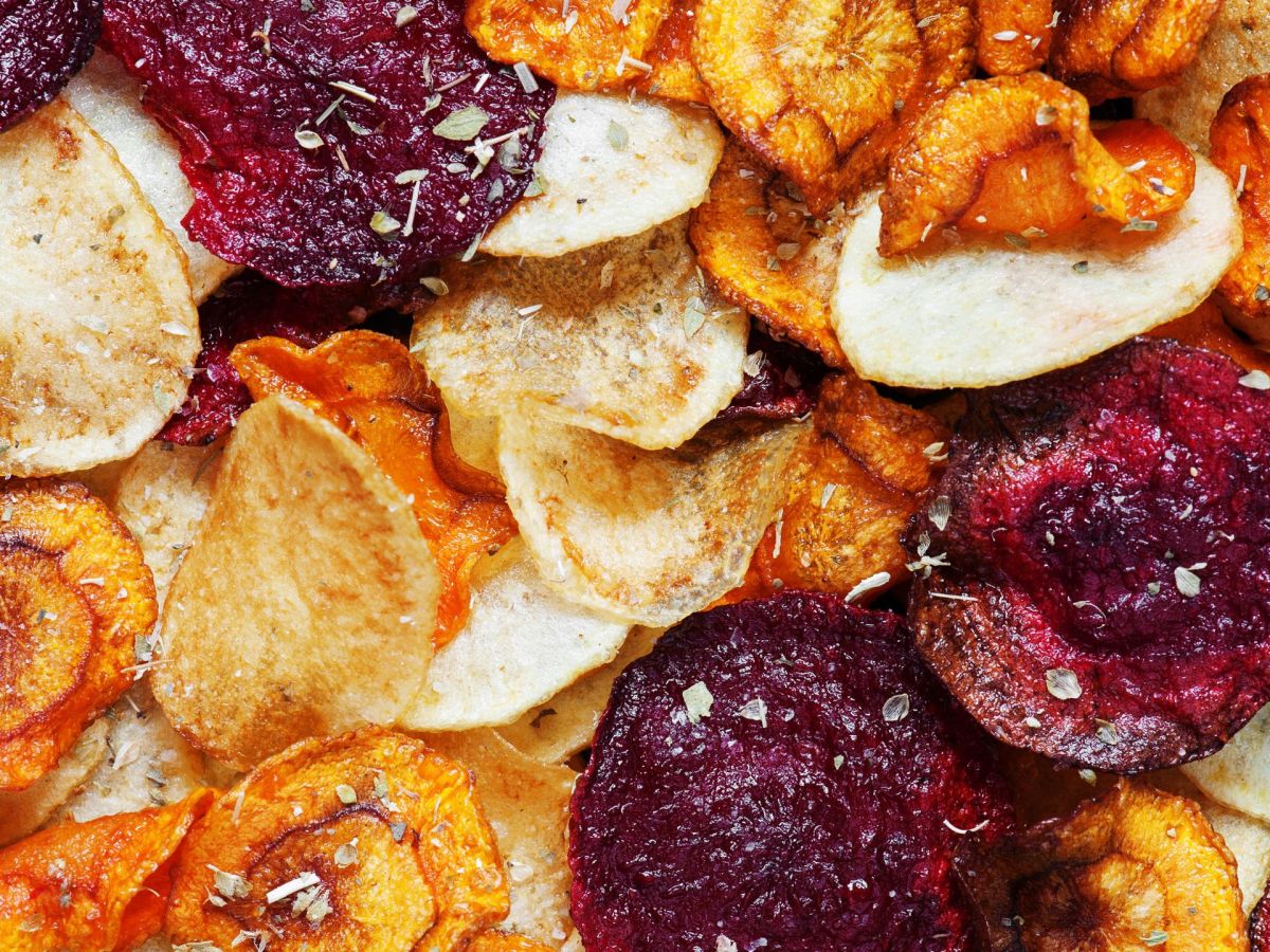 Chips selber machen – aus Roter Bete, Kartoffeln & Karotten