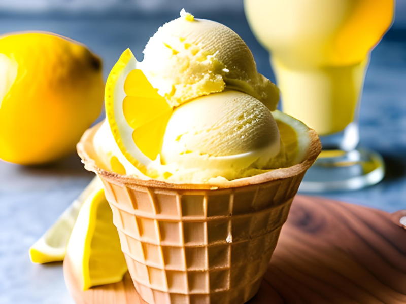 Limoncello-Eis