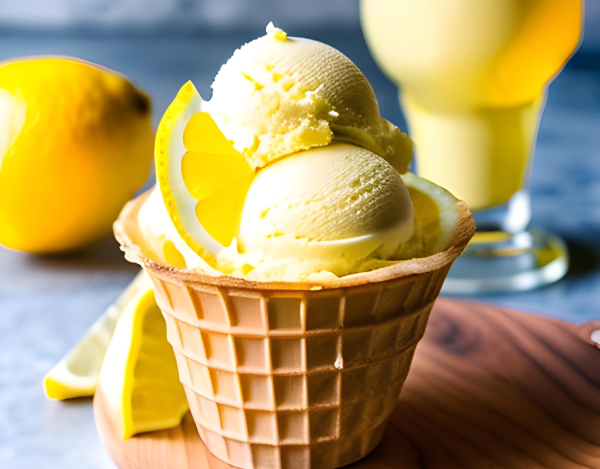 Limoncello-Eis