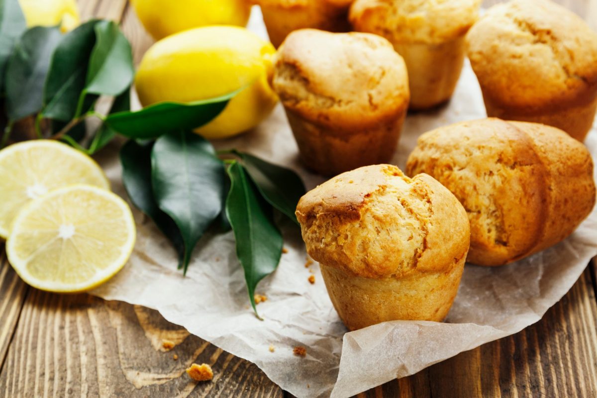 Zitronen-Muffins