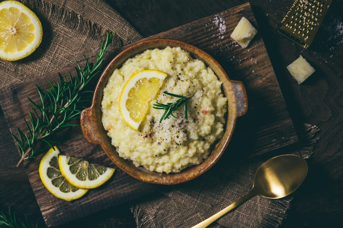 Zitronen-Risotto