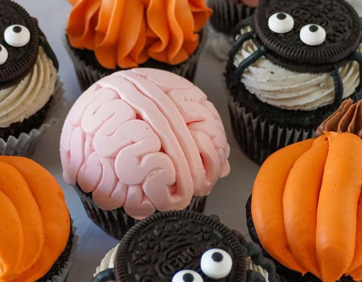 Halloween: Brain Cupcakes Rezept