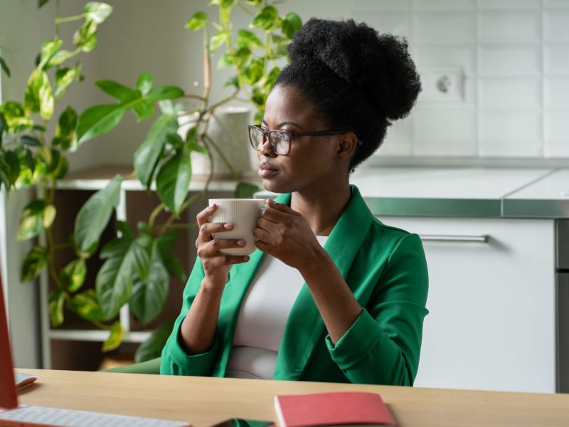 Job Persönlichkeit: Frau im Büro