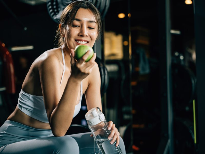 Frau Apfel Sport
