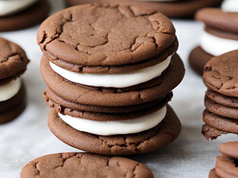 Nutella Sandwich Cookies