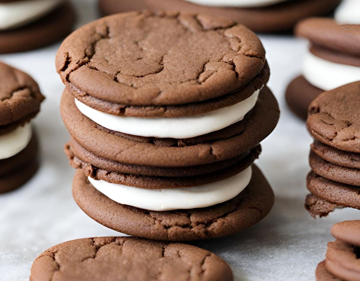 Nutella Sandwich Cookies