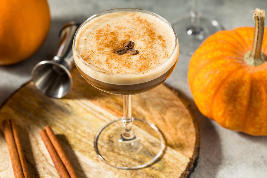 Pumpkin Spice Espresso Martini Rezept