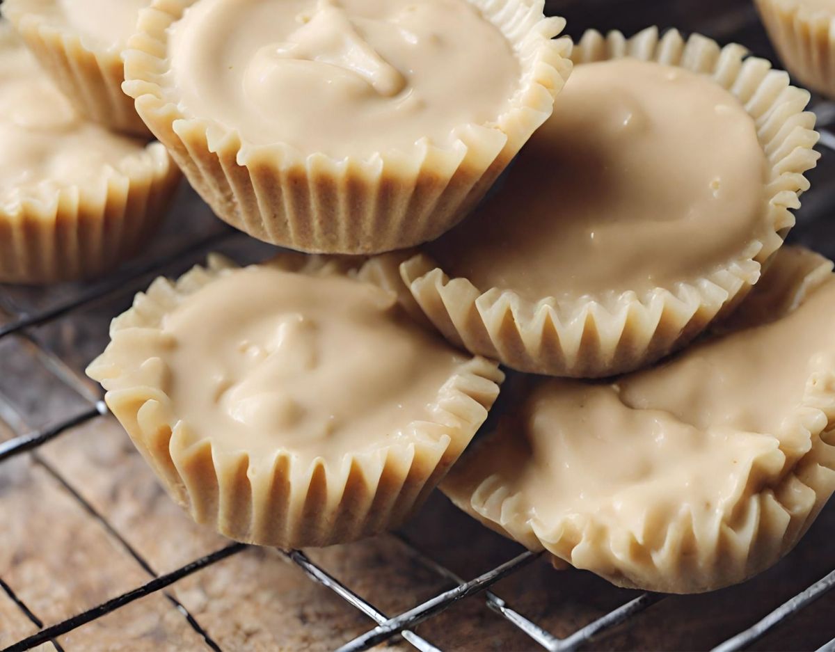 Biscoff Cups mit weiÃŸer Schokolade: Rezept