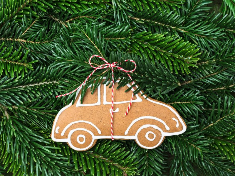 Weihnachtsbaumschmuck Lebkuchen Auto