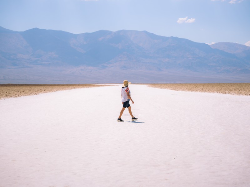 Death Valley Frau