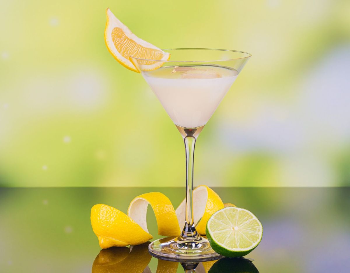 Lemon Cheesecke Martini Rezept