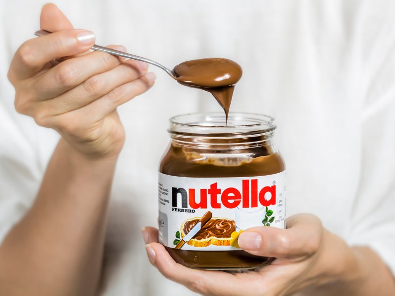 Nutella-Glas