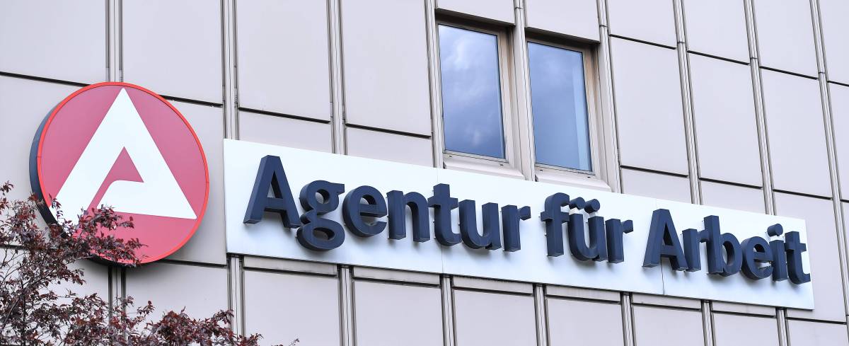 Das Logo der Agentur für Arbeit.