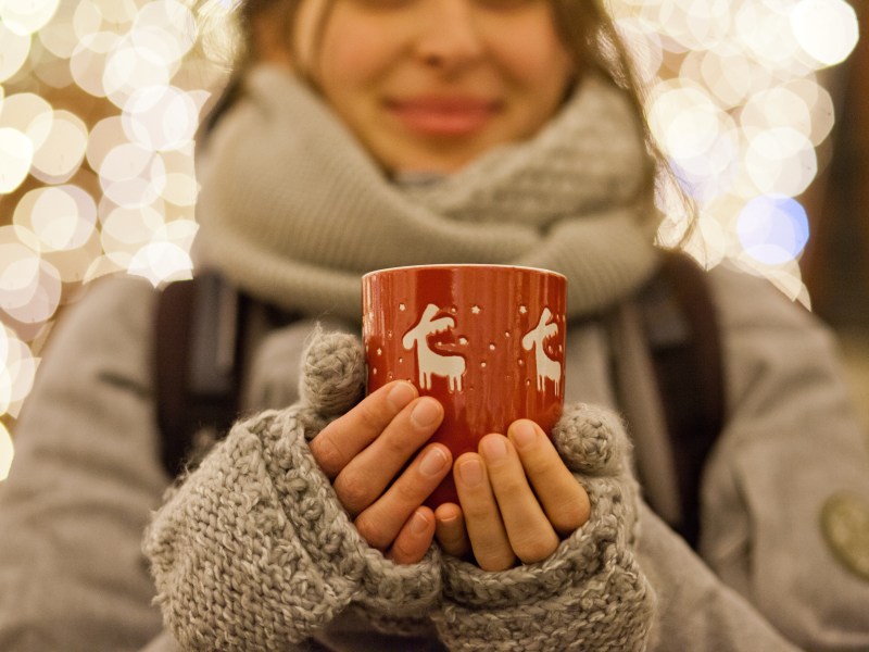 Glühwein Frau