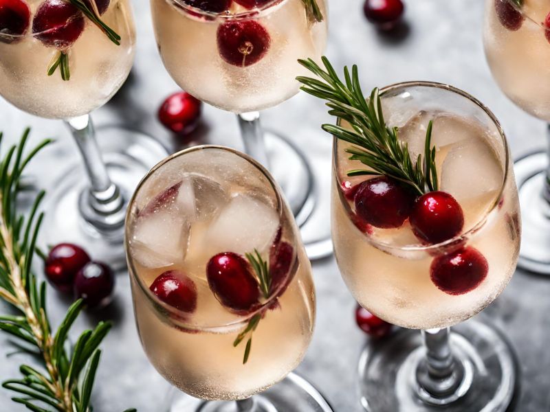 Mistletoe Mimosa: Cocktail-Idee für Weihnachten