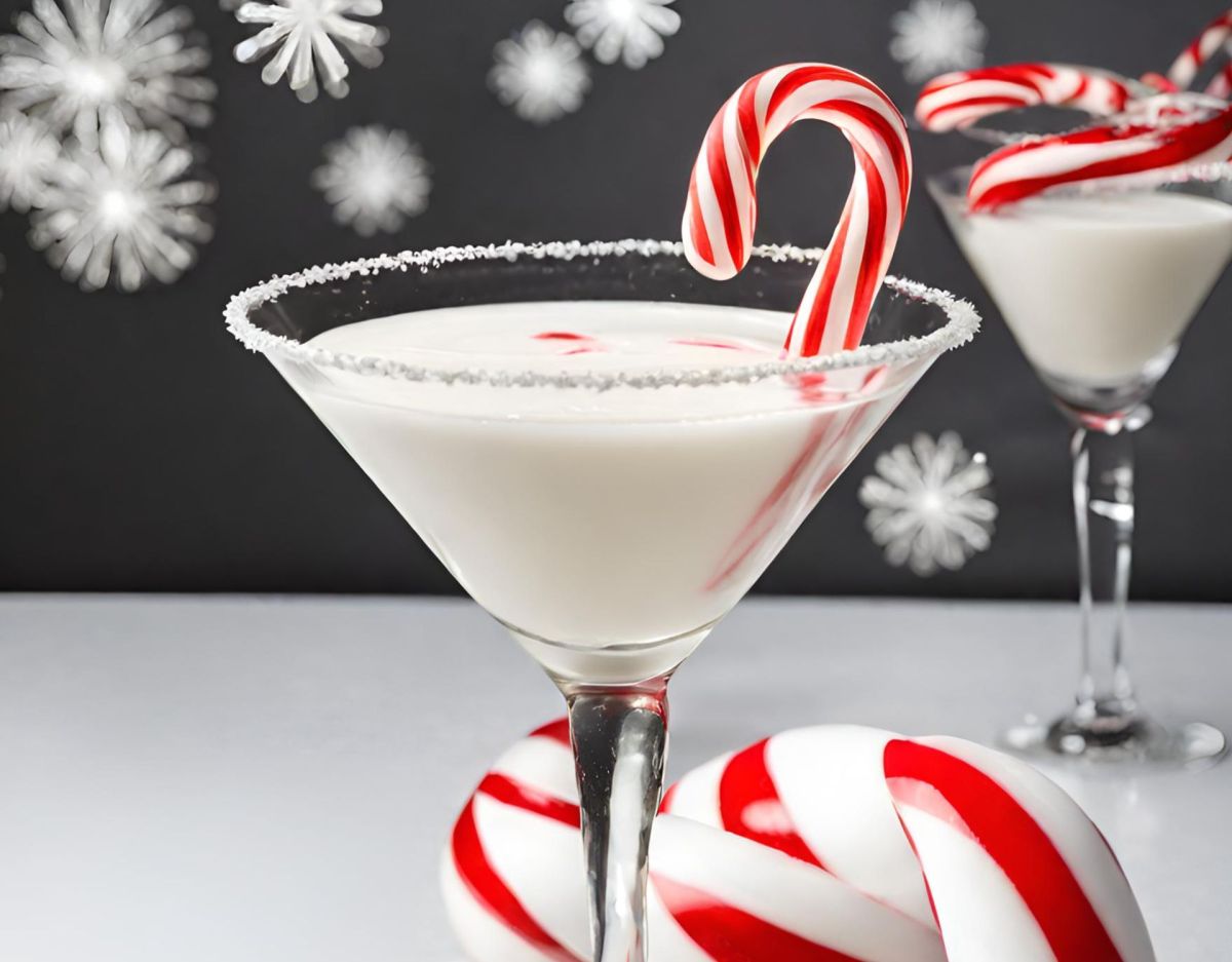 Peppermint Martini: Weihnachts-Rezept