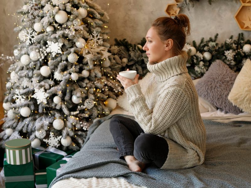 Frau Weihnachten Tasse