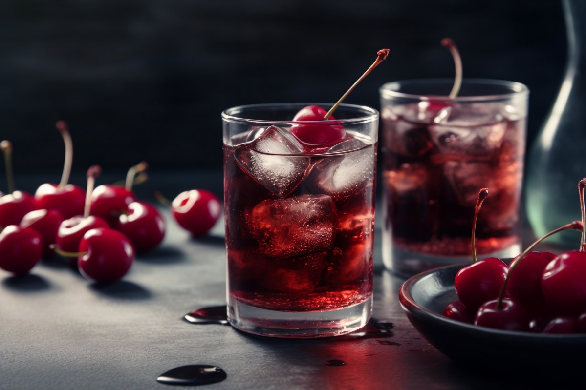 Frozen Vanilla Cherry Mocktail Rezept