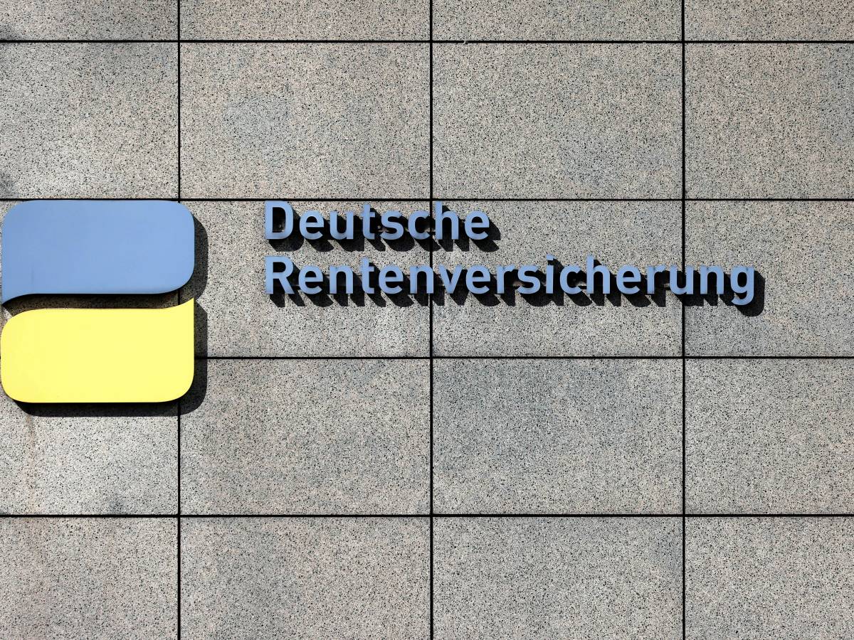 Das Logo der Deutschen Rentenversicherung.