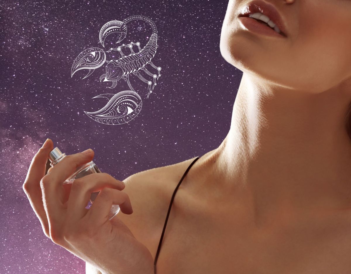 Frau mit Parfum: Duft Horoskop: Das perfekte Parfum für Sternzeichen Skorpion