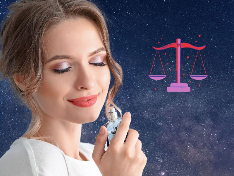 Frau mit Parfum: Duft Horoskop: Das perfekte Parfum für Sternzeichen Waage