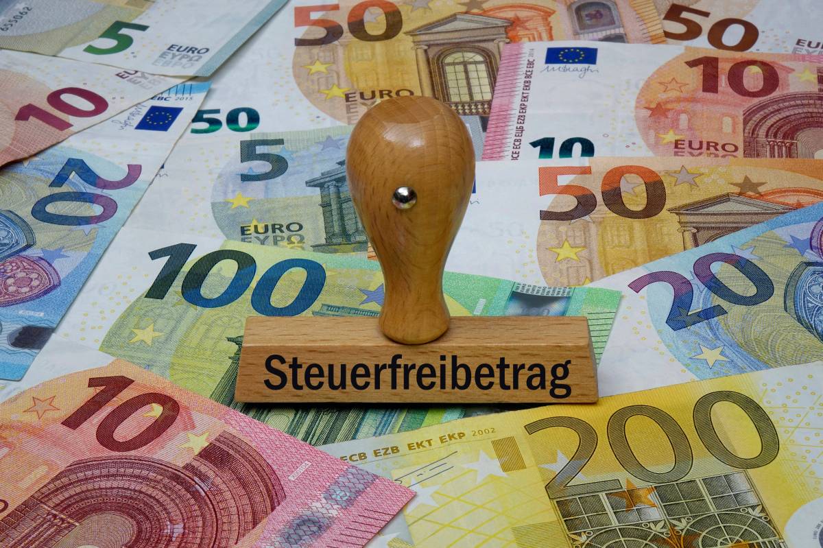 Ein Stempel mit der Aufschrift 