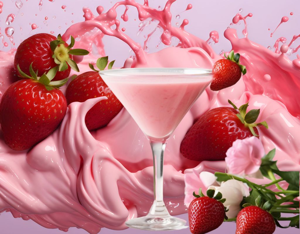 Strawberry Shortcake Martini Das Rezept