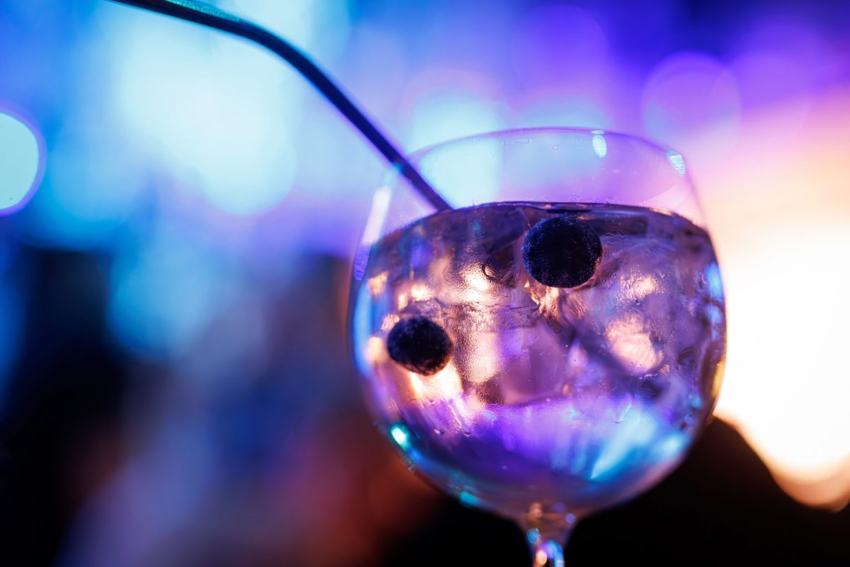 Gin Tonic Schwarzlicht