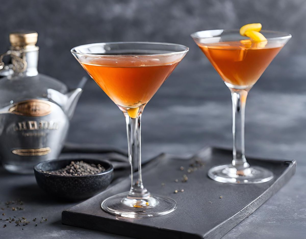 Earl Grey Martini Cocktail Rezept