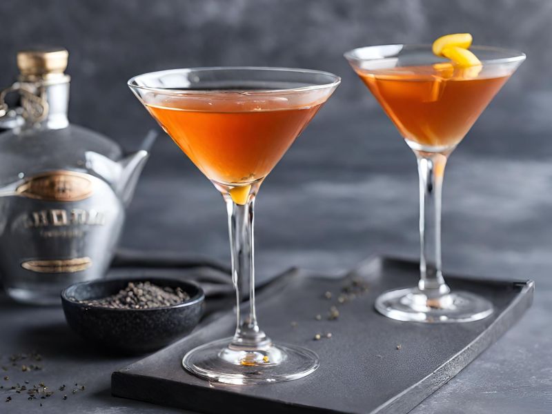 Earl Grey Martini Cocktail Rezept