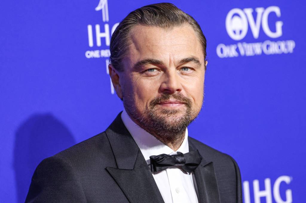 Schauspieler Leonardo DiCaprio auf dem roten Teppich.