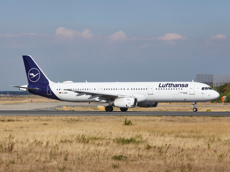 Die Lufthansa hat die meisten Flüge gestrichen.