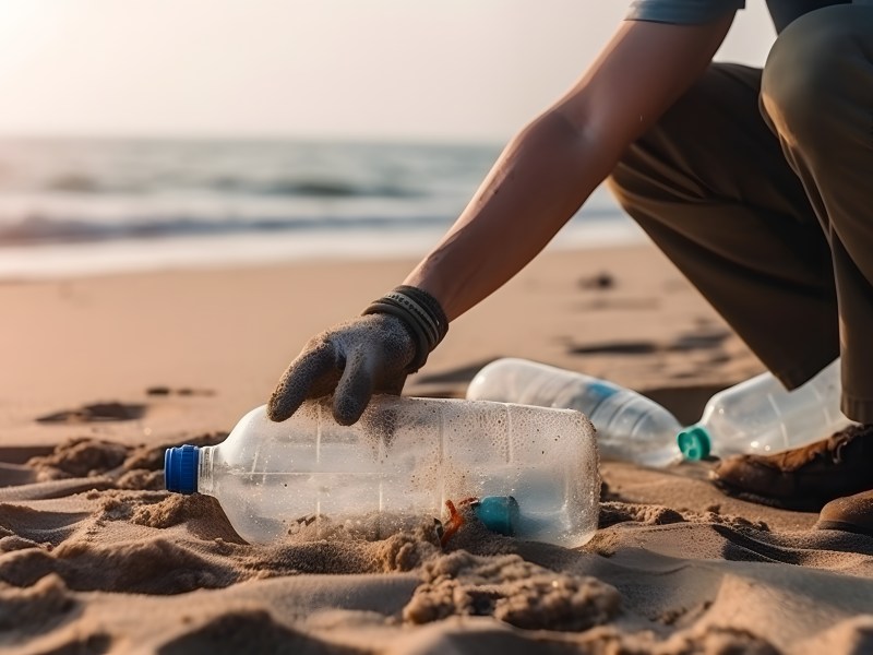 Nicht nur auf Bali lassen sich Strände mit Mengen an Plastikmüll finden.
