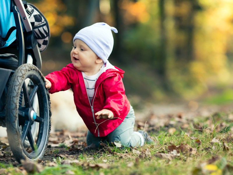 Kinderwagen putzen