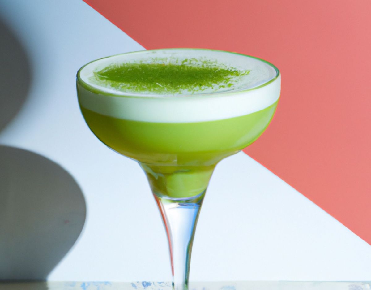 Matcha Latte Margarita: Cocktail Rezept