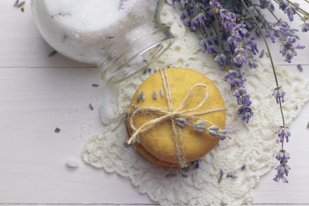 Zitronen-Lavendel-Kekse